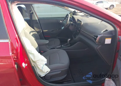 2020 Hyundai Ioniq Hybrid Sel из США, поврежденный, VIN KMHC85LCXLU232882